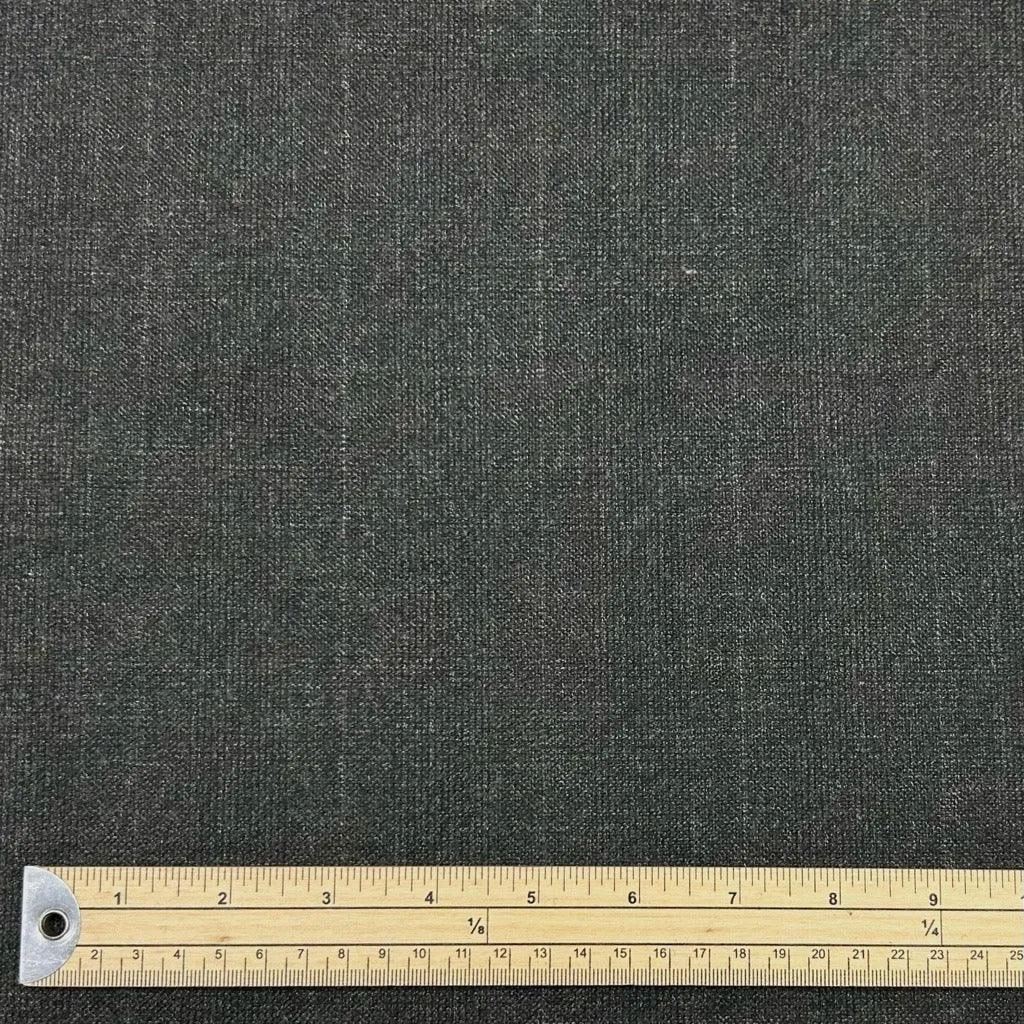 Faded Stripes Wool Blend Fabric