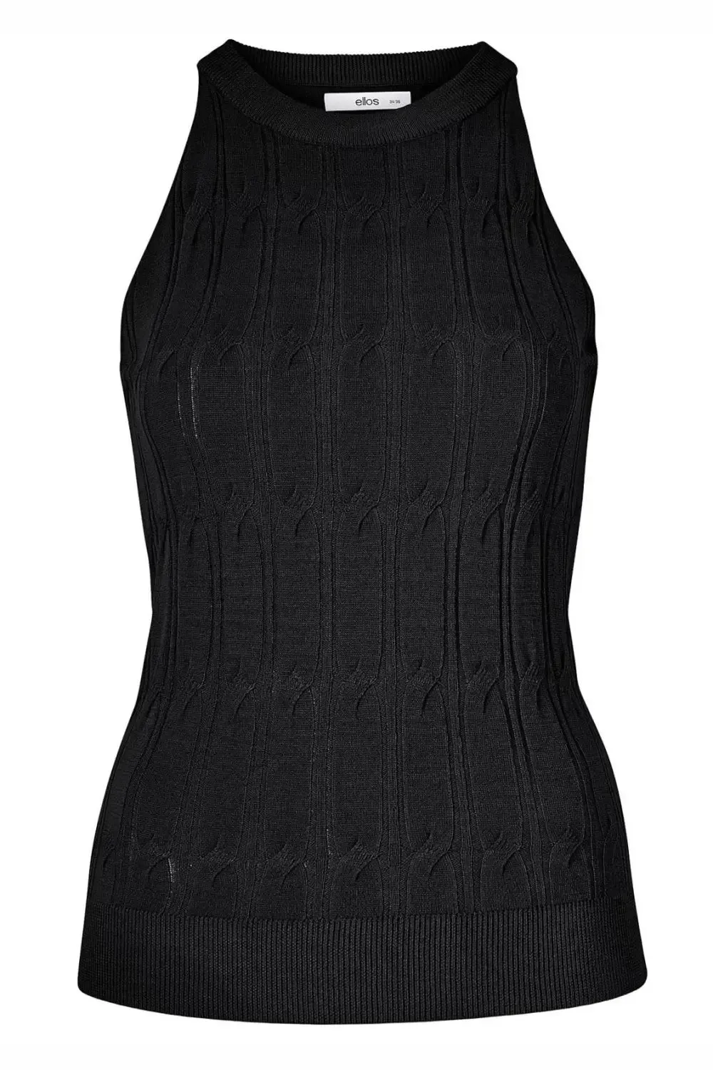 Fine Knit Ribbed Vest Top