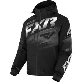 FXR Boost FX 2-IN-1 Snowmobile Jacket Black/Charcoal/Grey