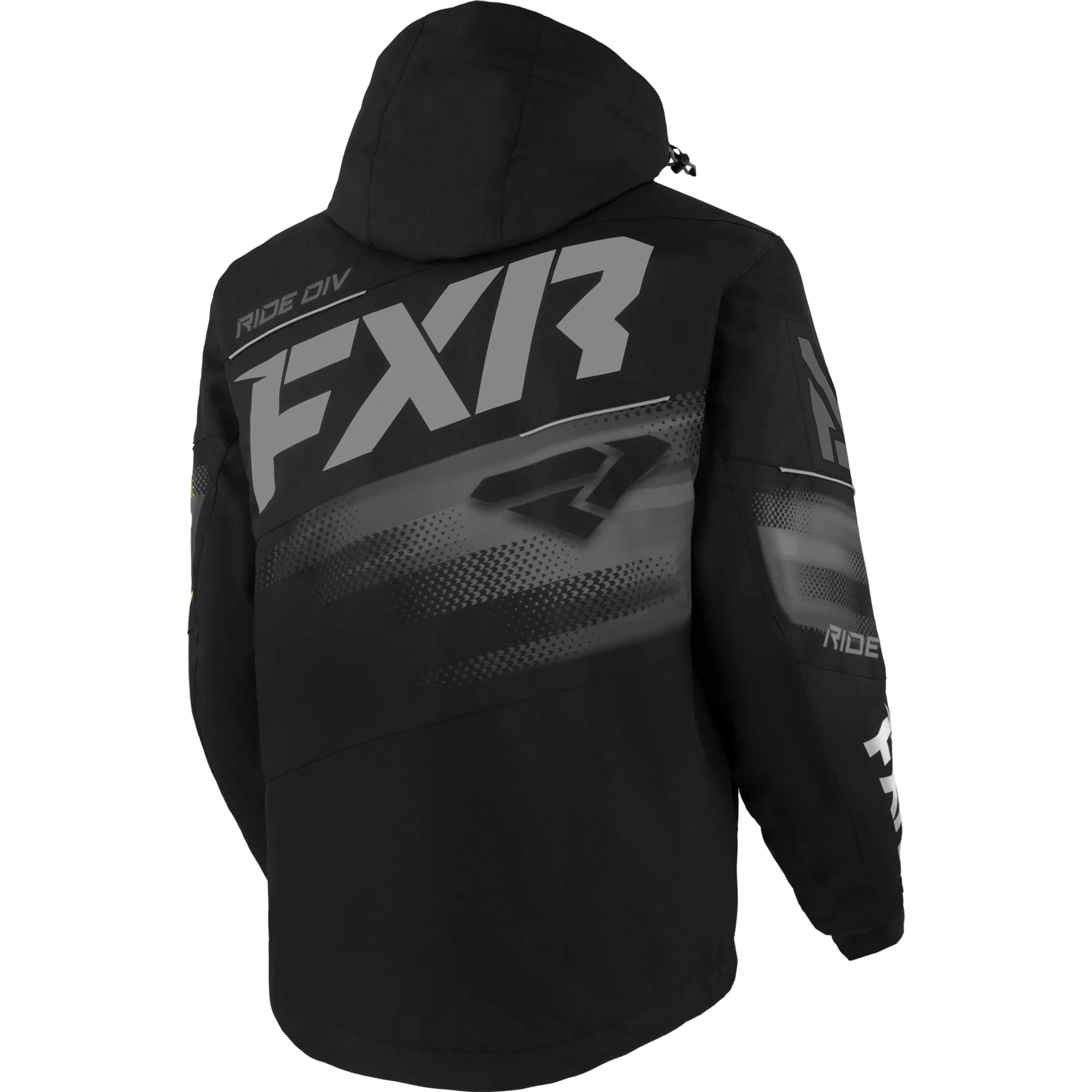 FXR Boost FX 2-IN-1 Snowmobile Jacket Black/Charcoal/Grey