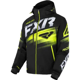FXR Boost FX 2-IN-1 Snowmobile Jacket Black/HiVis