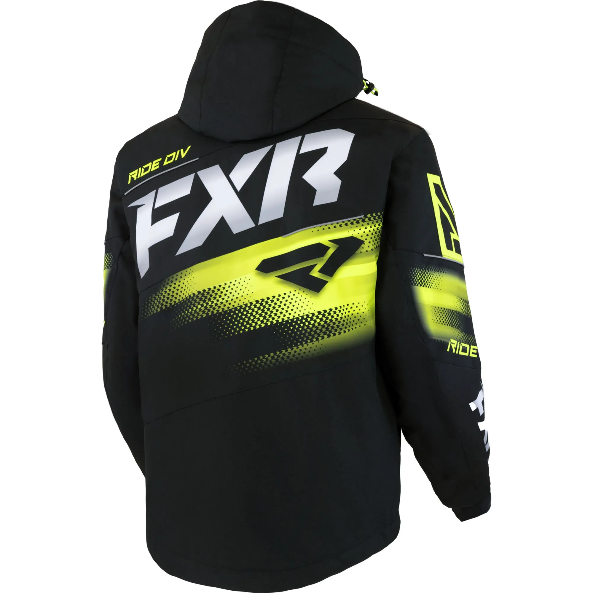 FXR Boost FX 2-IN-1 Snowmobile Jacket Black/HiVis