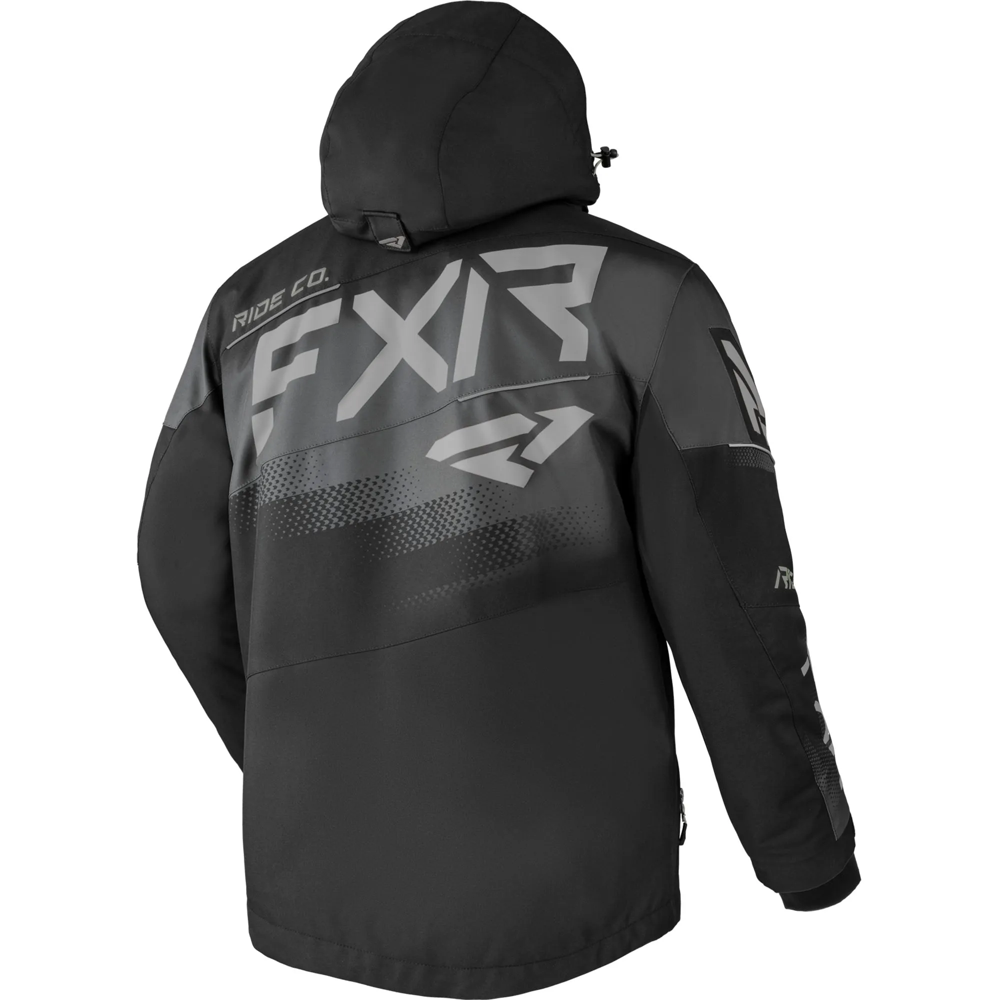 FXR Boost FX Snowmobile Jacket Black/Charcoal/Grey
