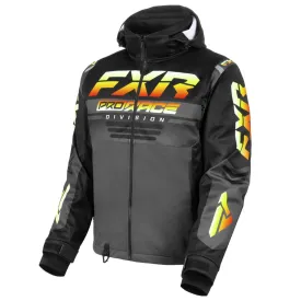 FXR RRX Snowmobile Jacket Black/Char/Inferno Grey
