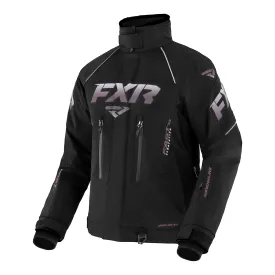 FXR  Womens Adrenaline Snowmobile Jacket Winter Snowproof Black Muted Grape Fade