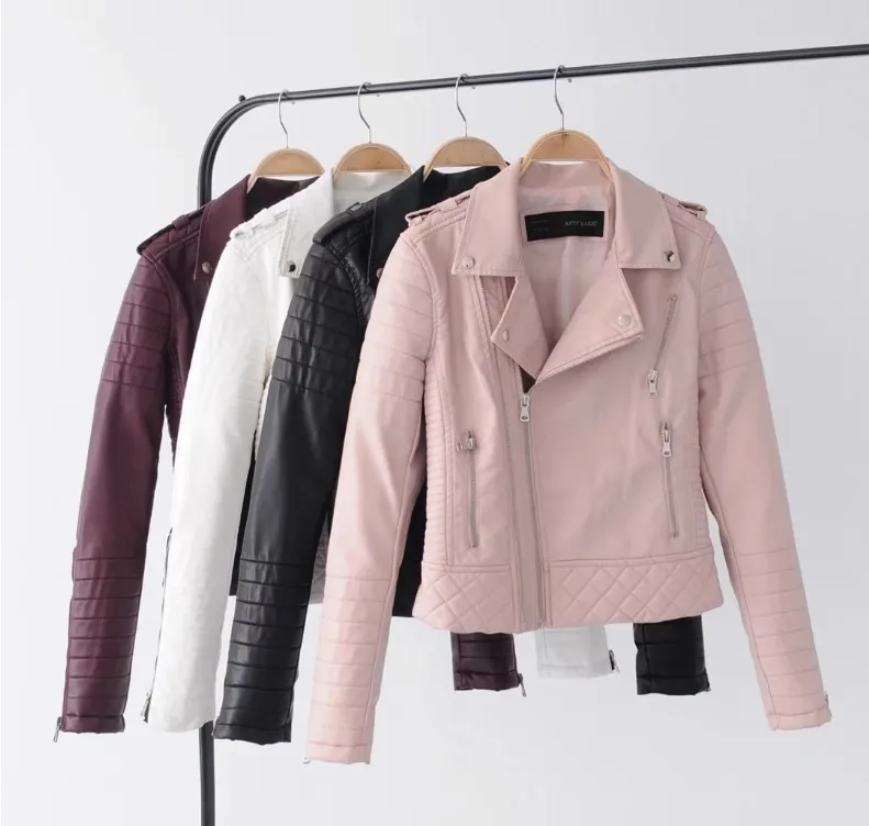 GlamzLife- Soft Faux Leather Jackets