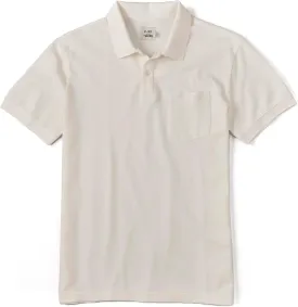 Huckberry Flint and Tinder Pique Polo, Polo Shirts for Men