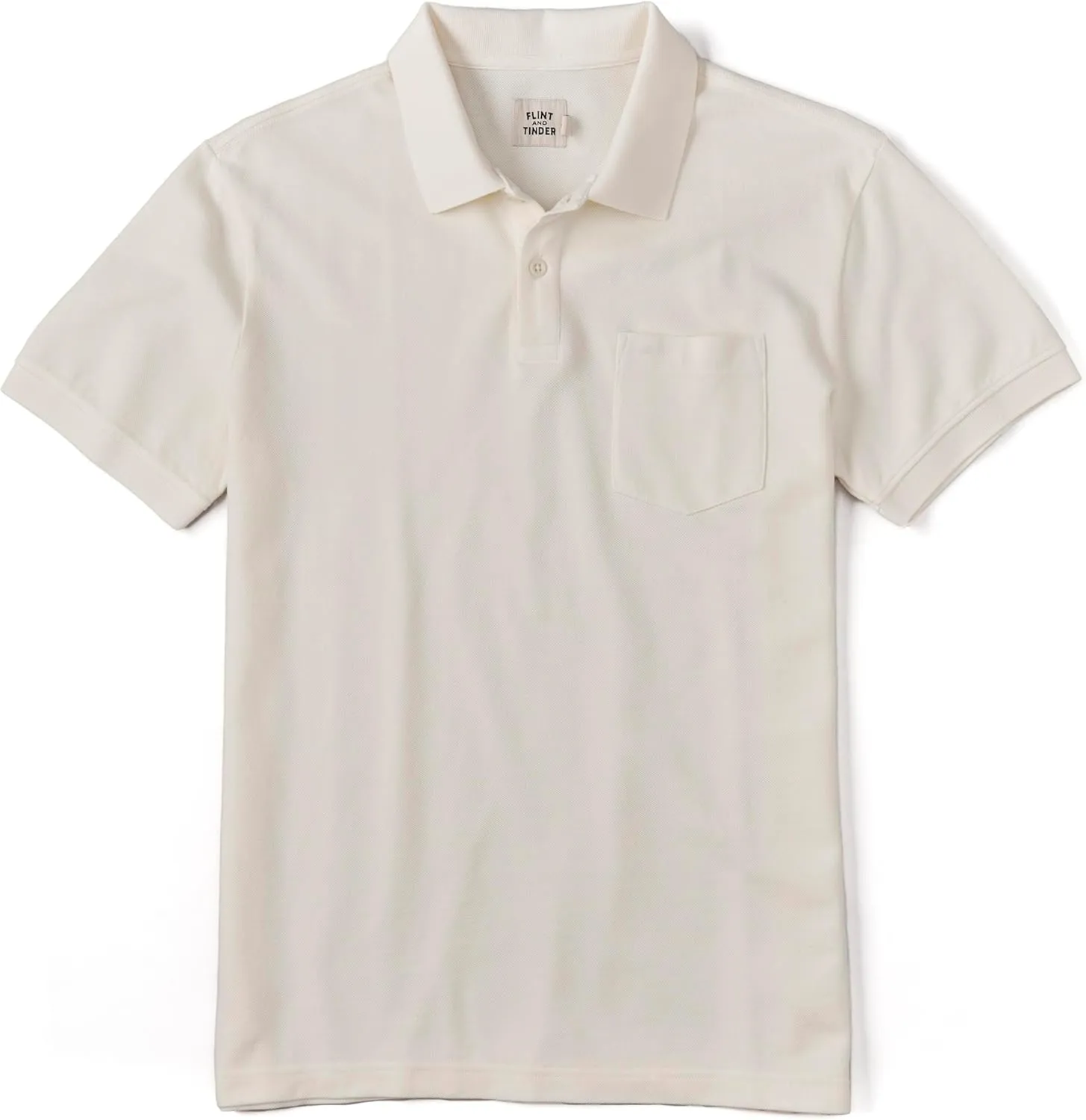 Huckberry Flint and Tinder Pique Polo, Polo Shirts for Men