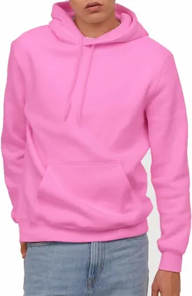 JIHUILAI Mens hoodie Fleece Hoodie Men Cotton-Blend Hooded Sweatshirt Solid Color Drawstring Hooded (S-3XL)