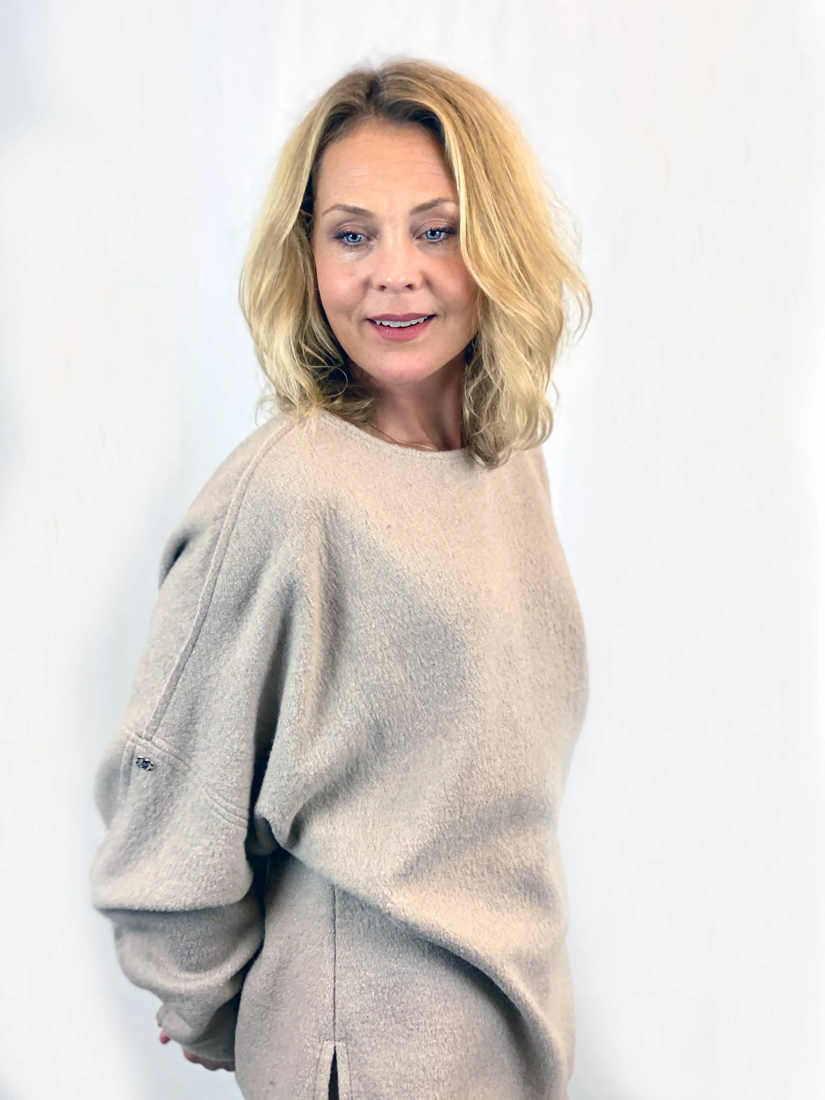 Kajsa knitted oversized sweater