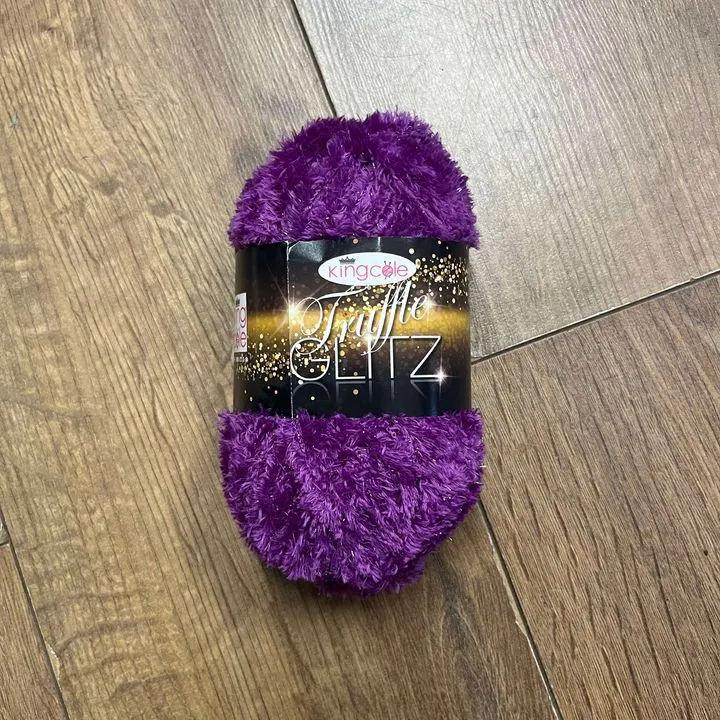 King Cole Truffle Glitz Chunky Wool 100g - Various Shades