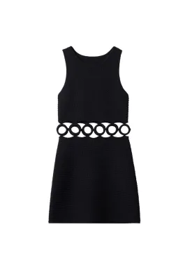 Knitted dress Mango, black