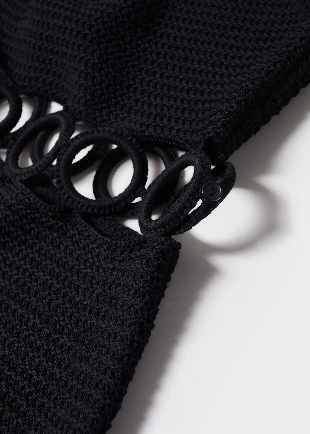 Knitted dress Mango, black