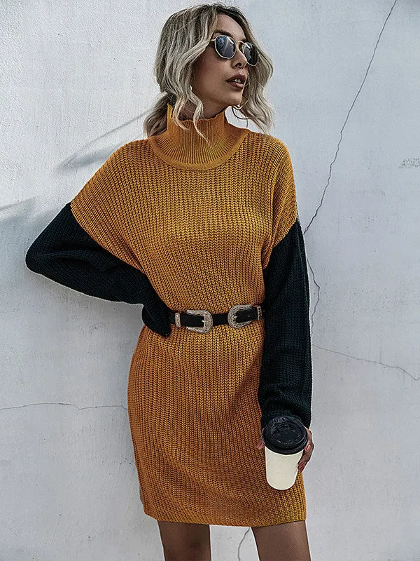 Long Sleeve Knitted Dress