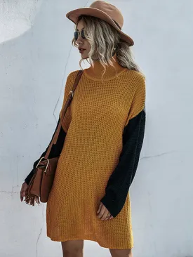 Long Sleeve Knitted Dress