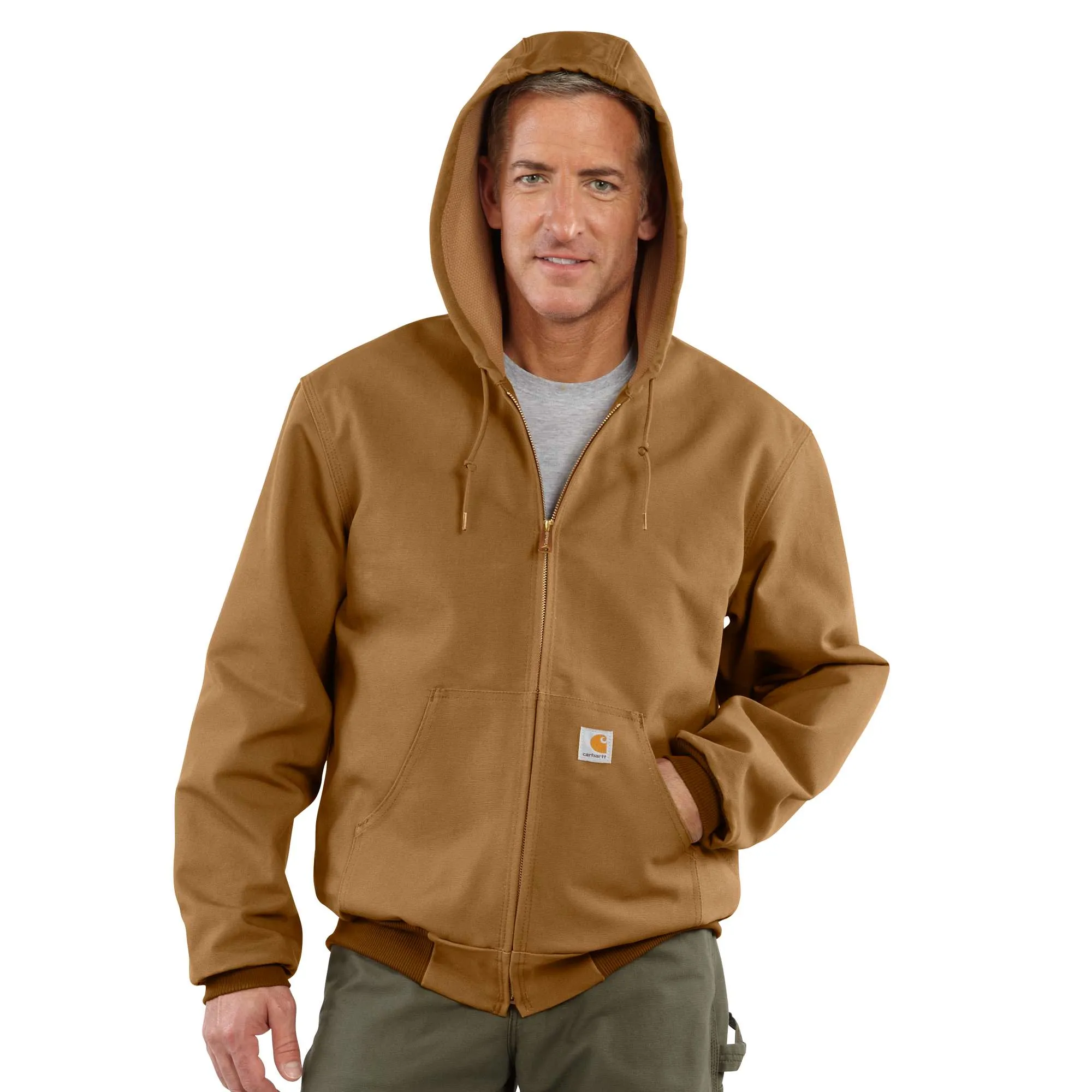 Loose Fit Firm Duck Thermal-Lined Active Jac