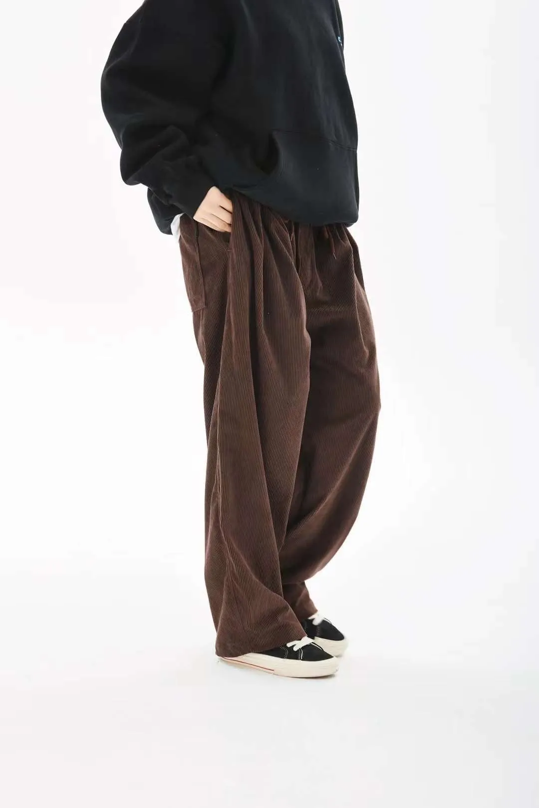 Loose Lamp Velvet Pant