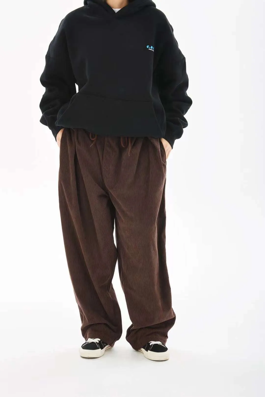 Loose Lamp Velvet Pant