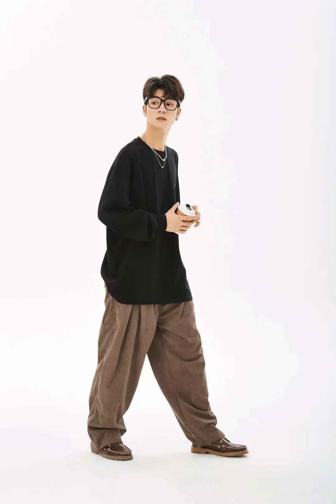 Loose Lamp Velvet Pant