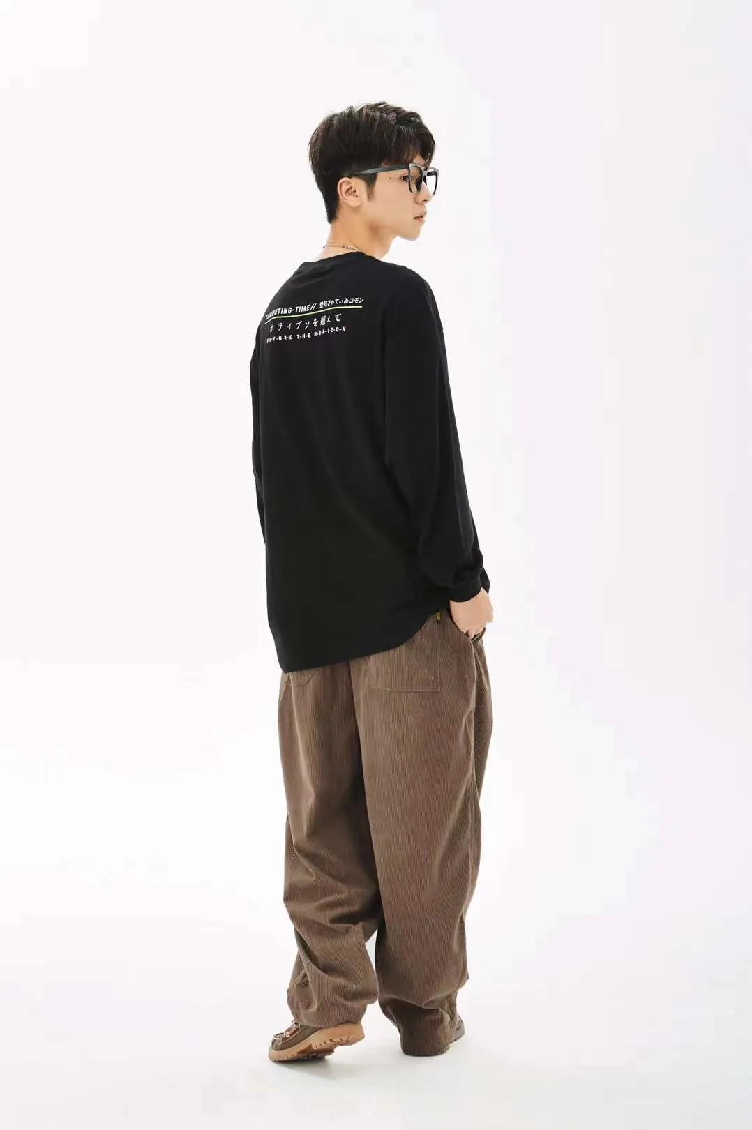 Loose Lamp Velvet Pant