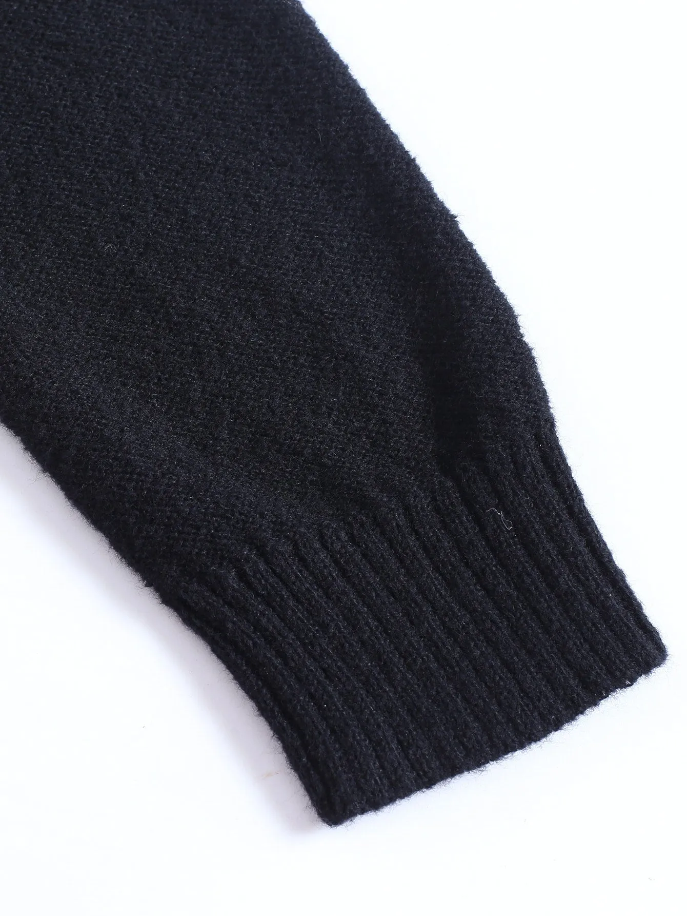 Men Button Through Cable Knit Cardigan