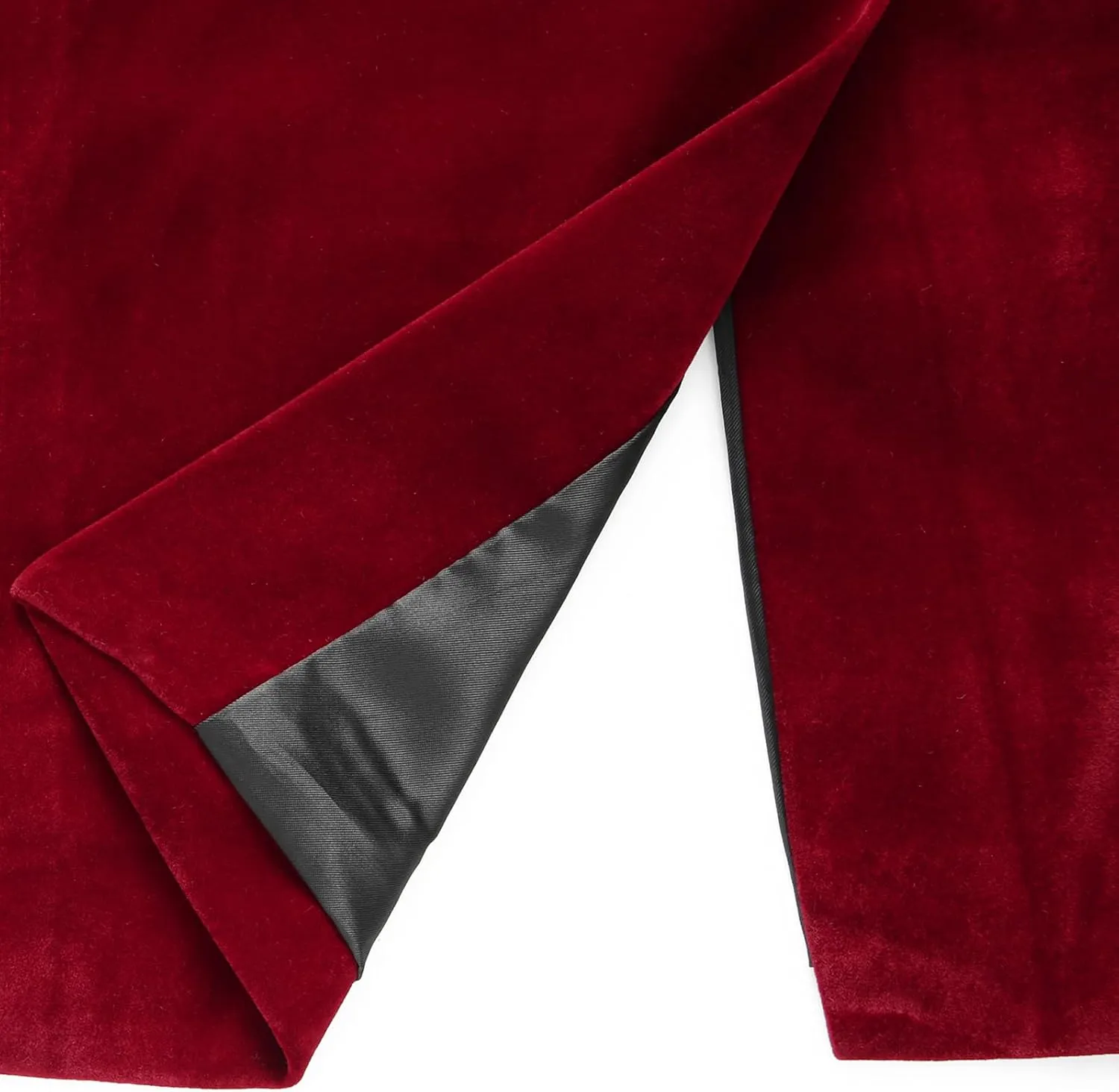 Mens Velvet Blazer Slim Fit Tuxedo Suits Jacket Shawl Collar Solid Jacket Wedding Dinner Prom One Button Blazer Jacket