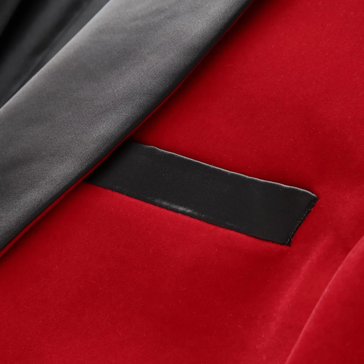 Mens Velvet Blazer Slim Fit Tuxedo Suits Jacket Shawl Collar Solid Jacket Wedding Dinner Prom One Button Blazer Jacket