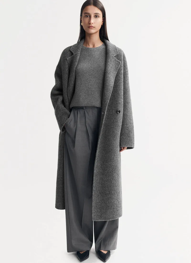 Oversized Cashmere Crewneck T-Shirt