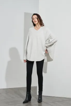 Oversized Pocket Knit- Oat