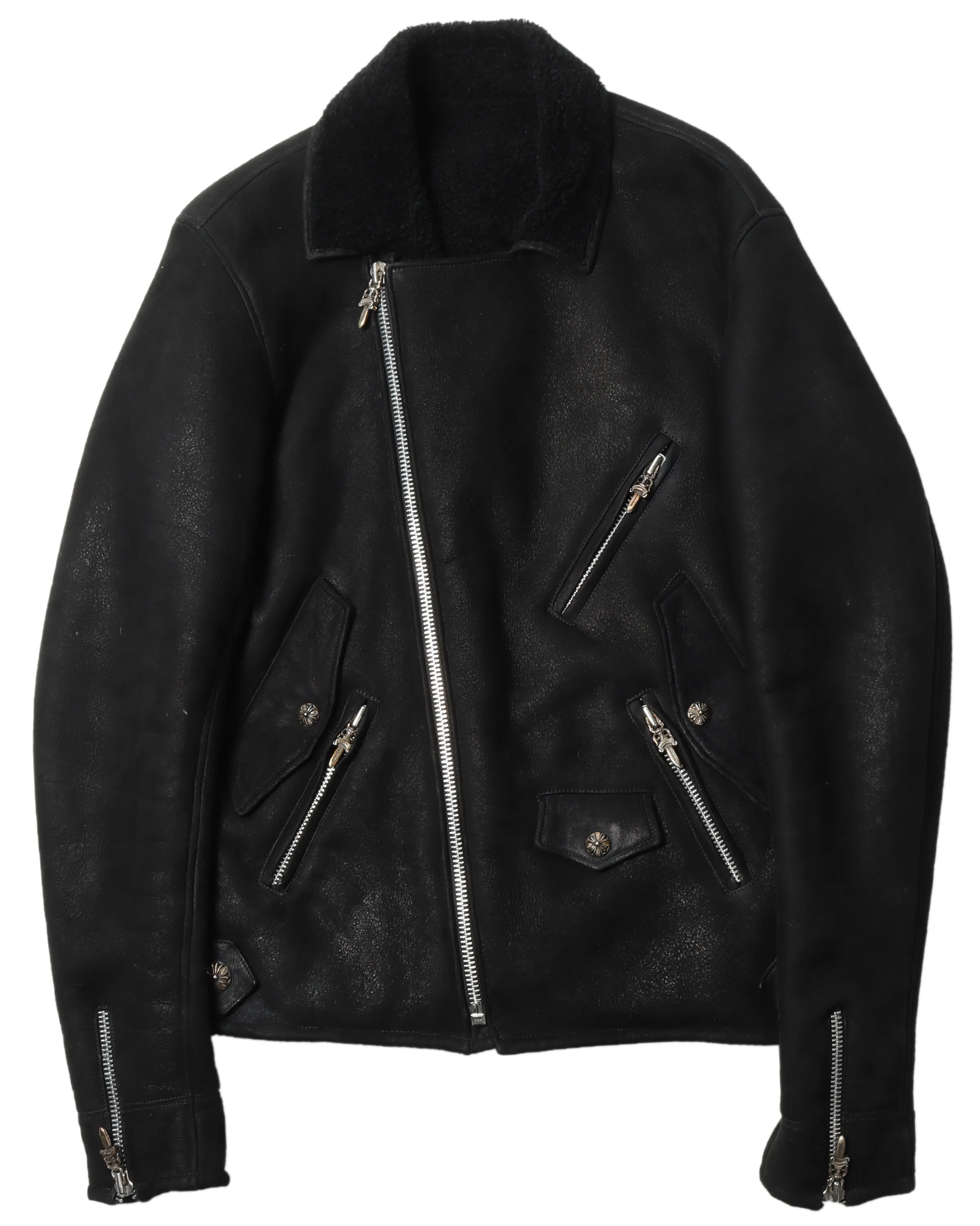 Shearling Leather Jacket