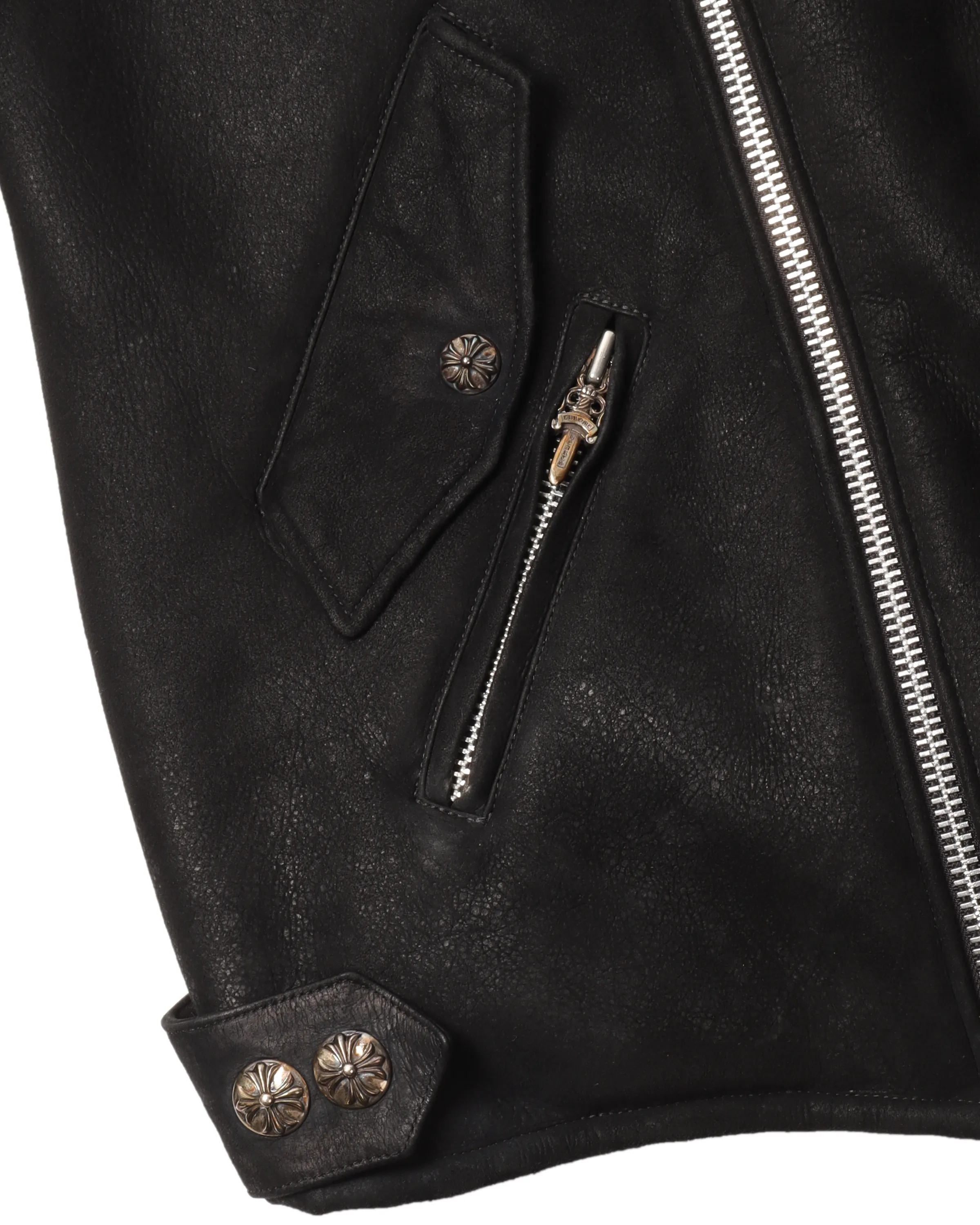 Shearling Leather Jacket