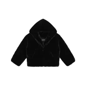 Snowman Hoodie Black