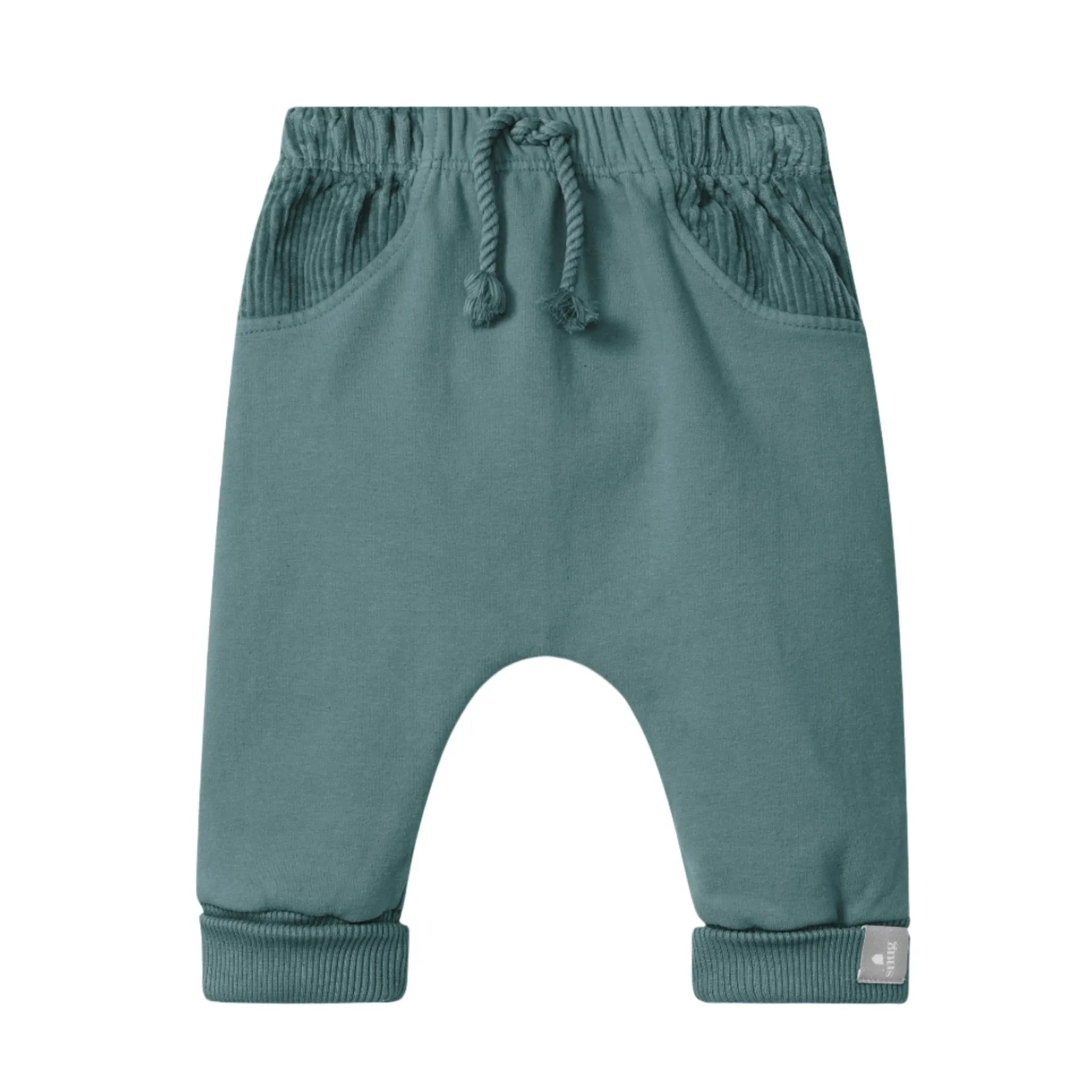 Snug (Portugal) - Organic Pants - Petrol Blue