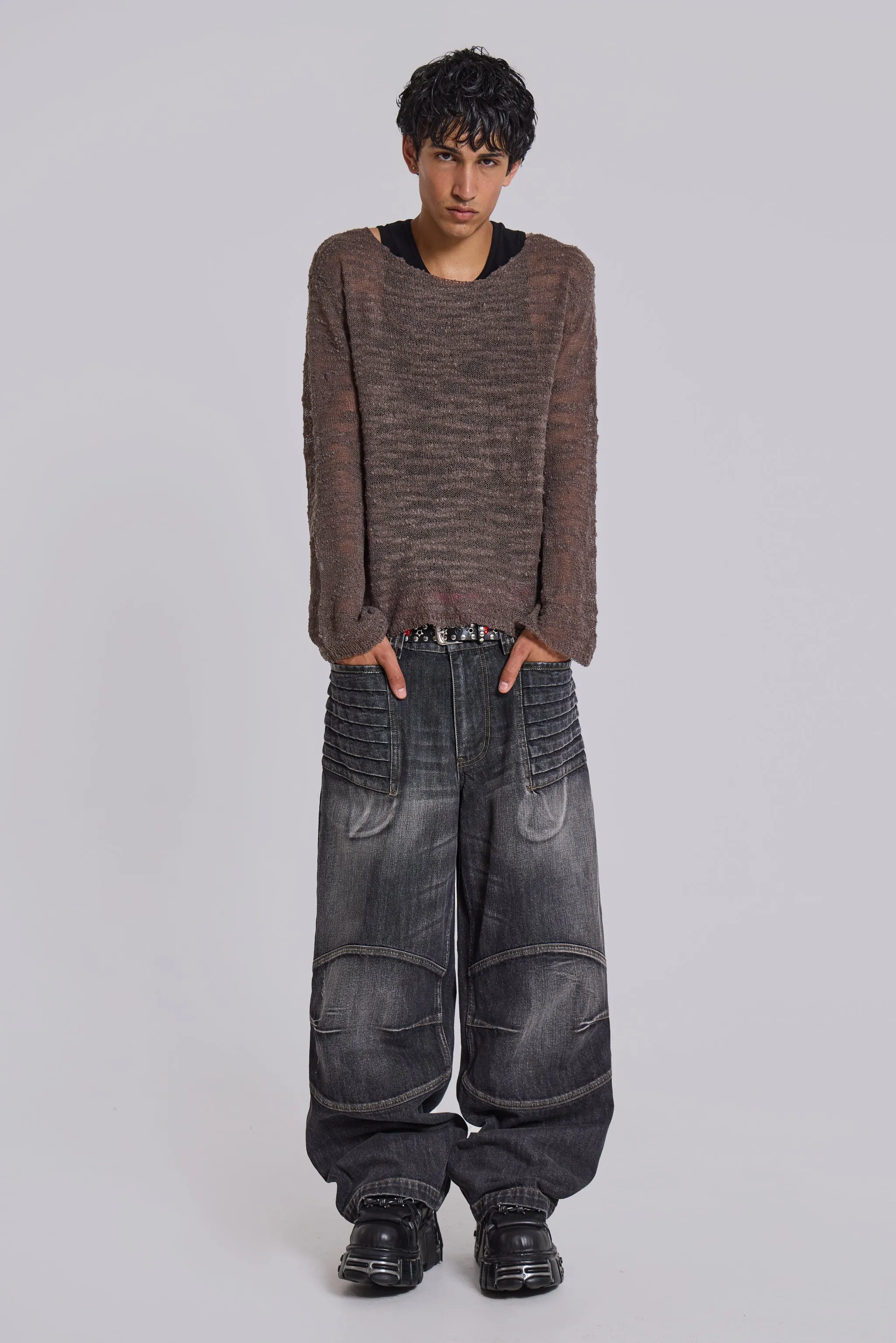 Taupe Stray Knit