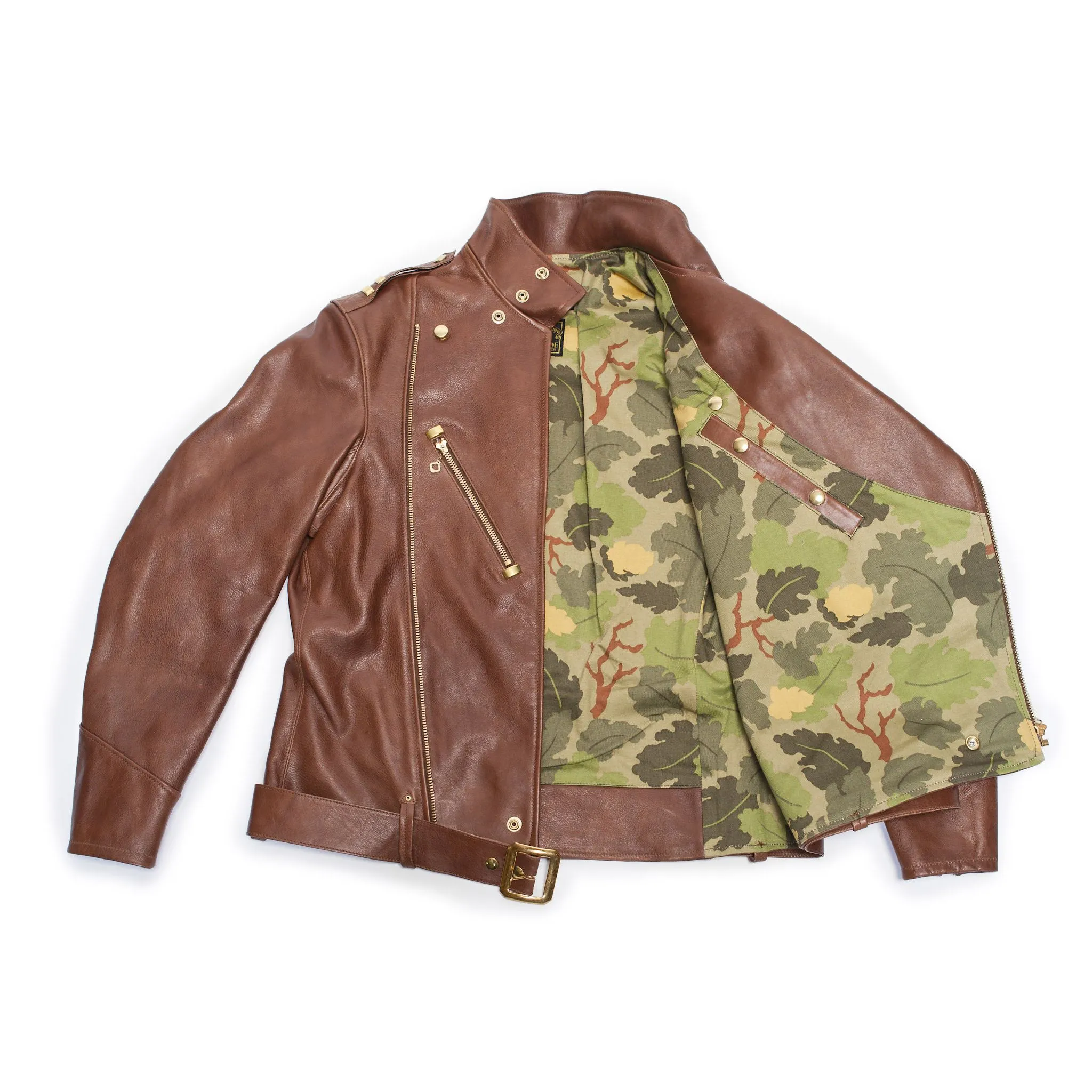 The Chevalier - Medium Brown Shinki Horsehide Oil Finish