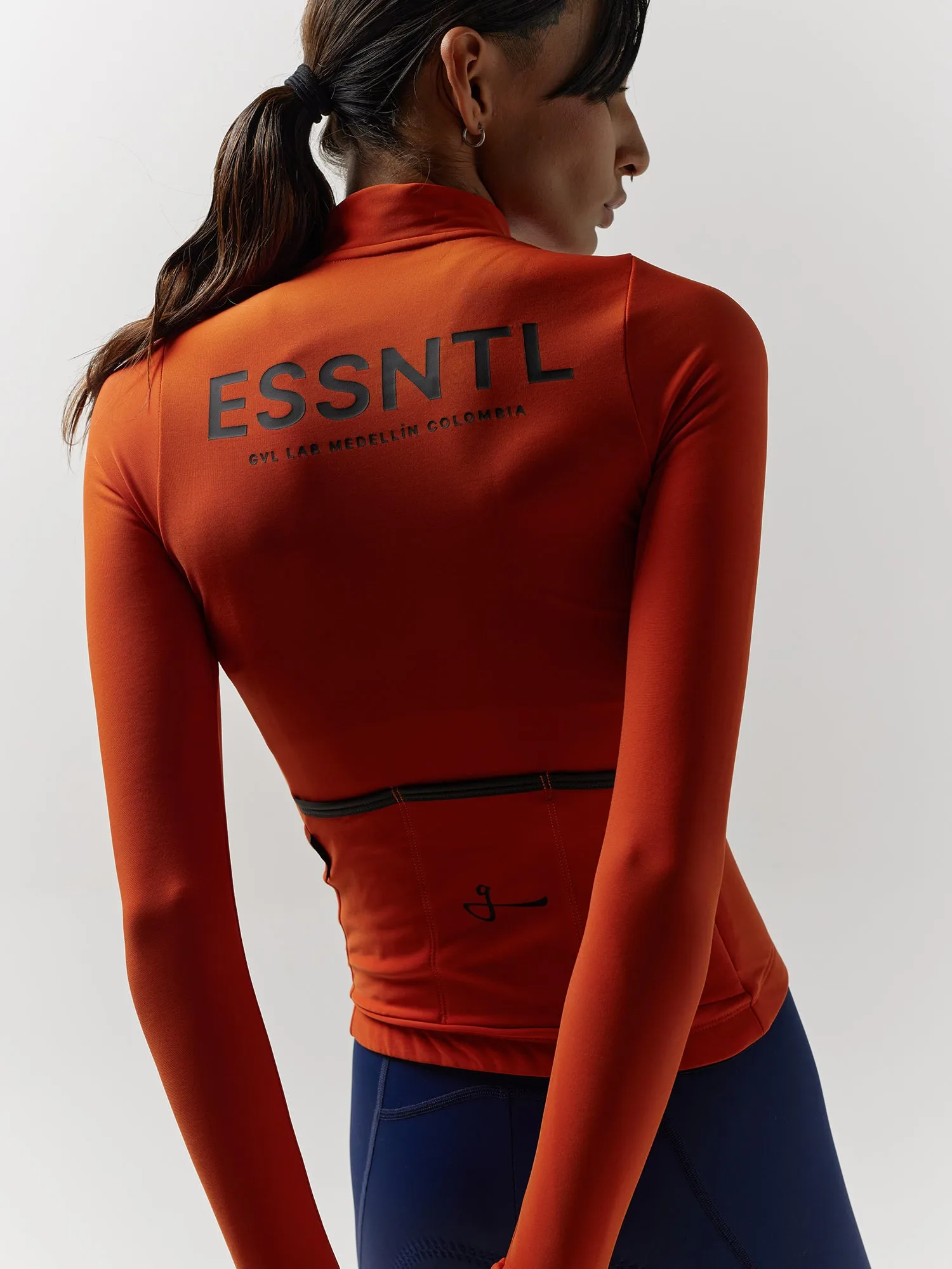 THERMAL JERSEY LS ESSNTL ROOIBOS