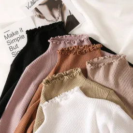 Turtleneck Ruched Women.