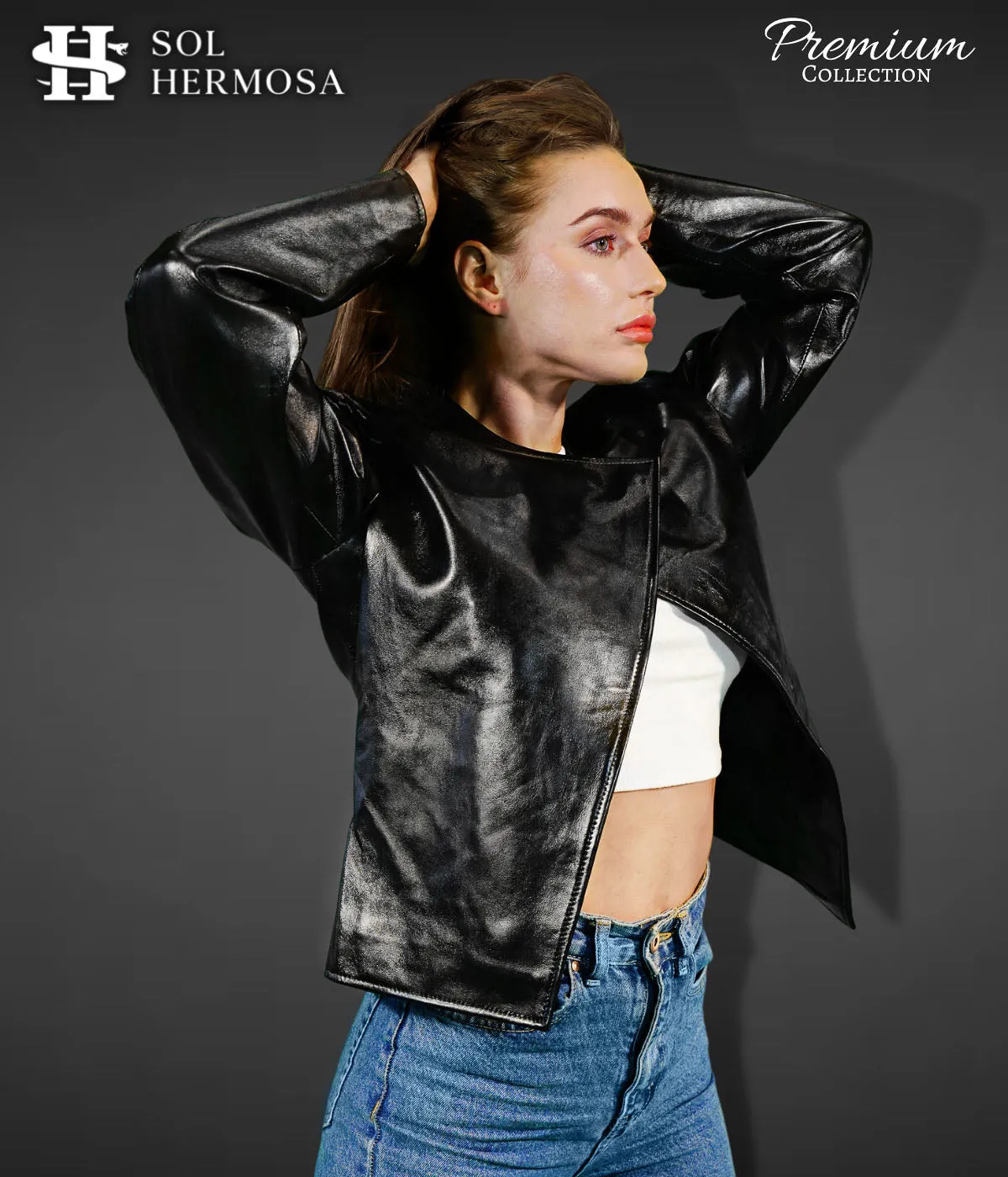 Women's Real Leather Jacket - Hestia